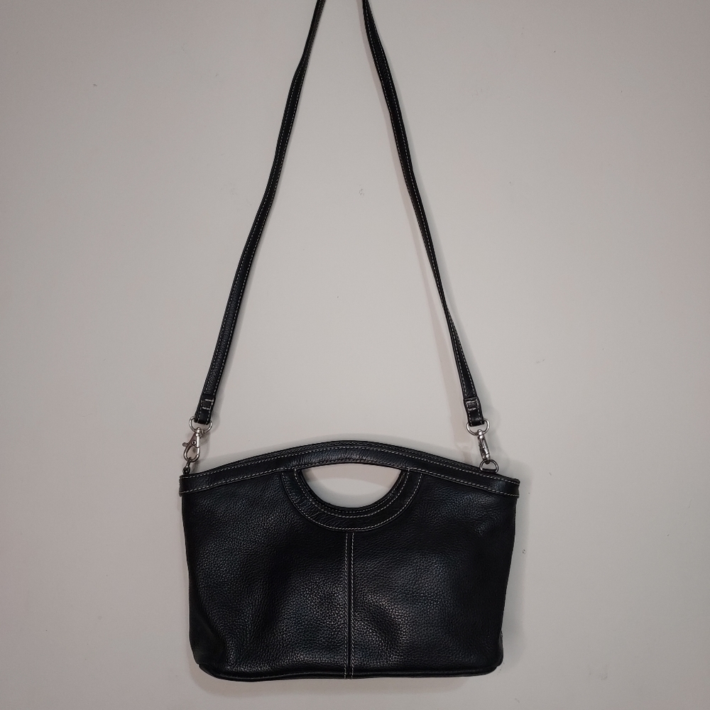 Fossil Leather Crossbody bag with removable straps